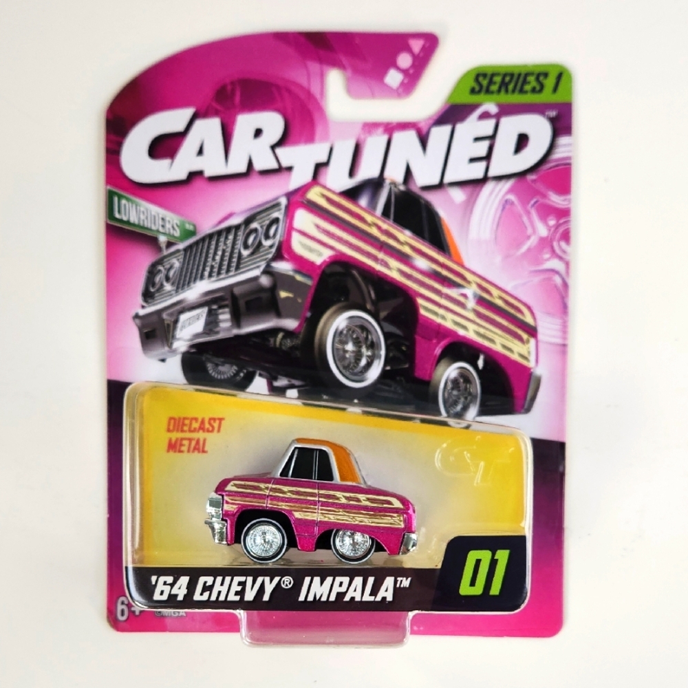 CARTUNED LOWRIDERS '64 Chevy Impala, NWT Series 1, #1, NWT 2024